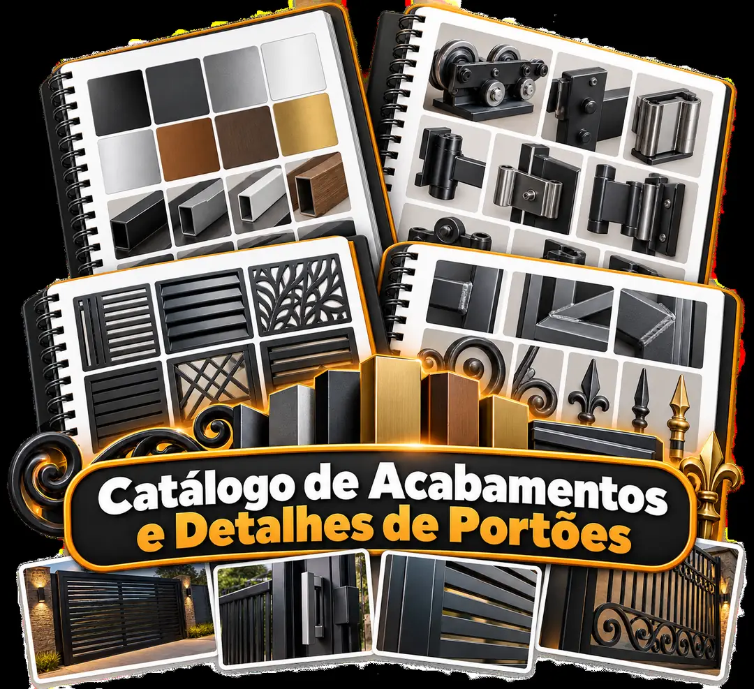Bônus 1 — Catálogo de Acabamentos e Detalhes de Portões